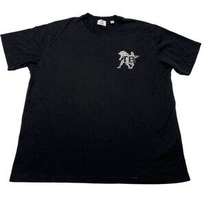 Burberry Mythical Alphabet Small 'TB' Short Sleeve T-Shirt in Black